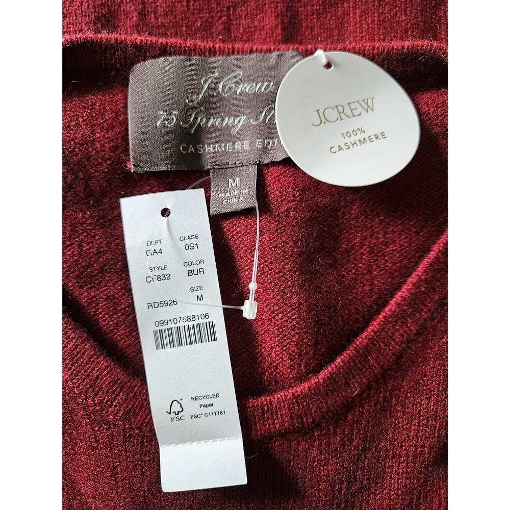 J.Crew Spring Street long-sleeve cashmere sweater-dress - Picture 5 of 5